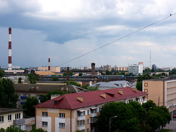 istock The Factory chimneys. 612849856