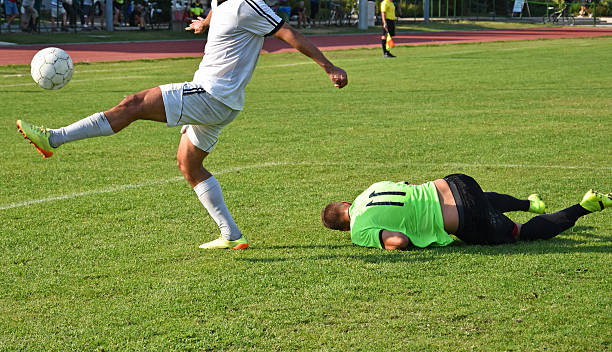istock Soccer players in action 612852350