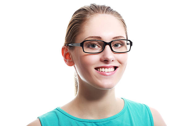 istock blonde woman with glasses 612852370