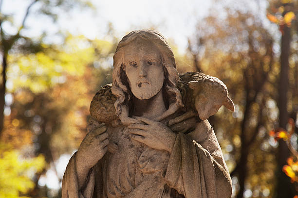 istock Jesus Christ - the Good Shepherd 612853212