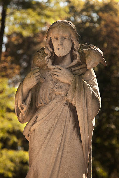 istock Jesus Christ the teacher (statue) 612853376