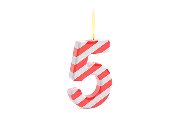 A celebration of the fifth year either for a birthday, business or other event.