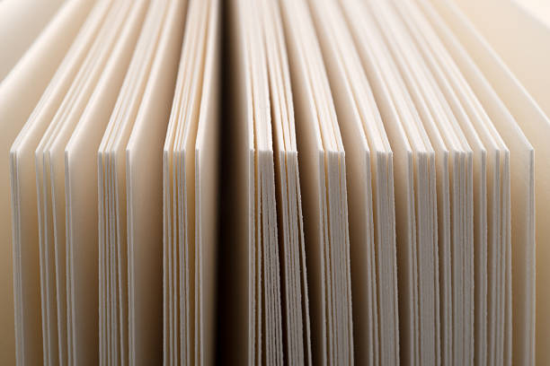 istock Row of Neatly Organized Blank Cards 612859964