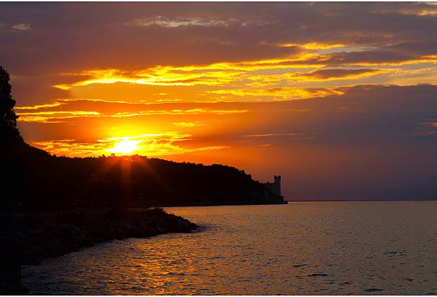 istock sunrise over the sea. 612861458