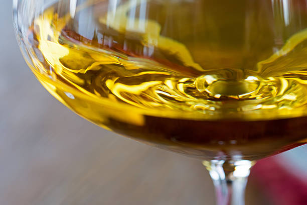 Glass of White Wine Close Up Glass of White Wine Close Up chardonnay grape stock pictures, royalty-free photos & images