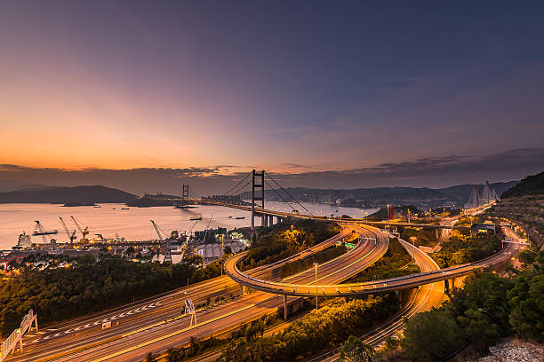 istock Tsing Ma Bridge Hongkong 612863292
