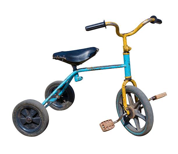 istock old vintage tricycle children bicycle 612863426