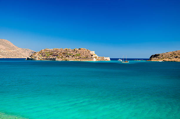 istock View of the island of Spinalonga 612863534