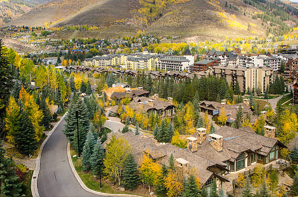 istock Vail, Colorado in the Rocky Mountains 612863870