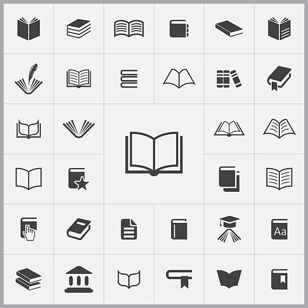 books icons universal set books icons universal set for web and mobile religious symbol stock illustrations