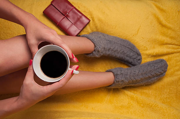 istock Nice cozy morning with cup of coffee 612864070