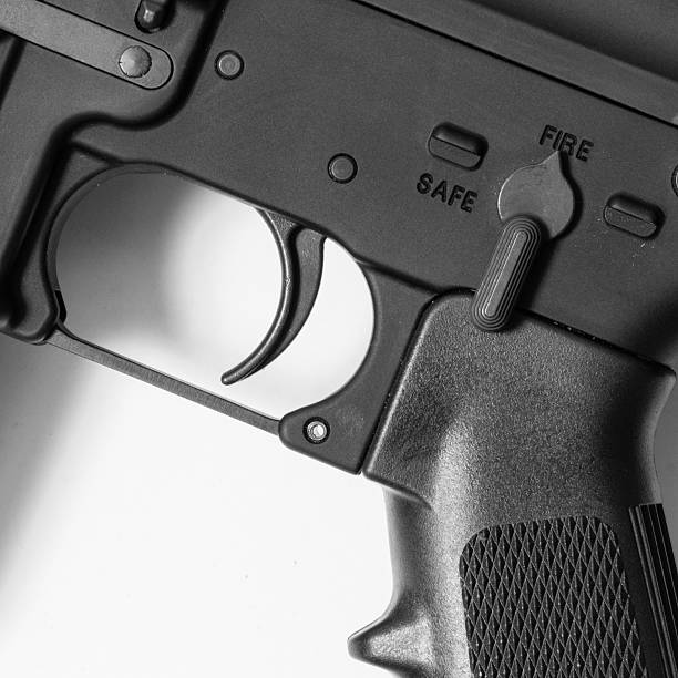 istock Rifle Safety set to 