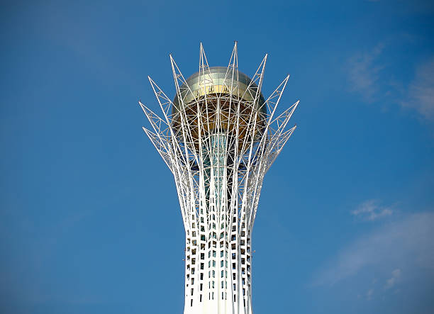 istock Baiterek Tower on the sky background 613012116