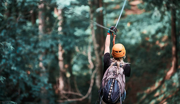 istock adventure and fun on tyrolean traverse 613012894