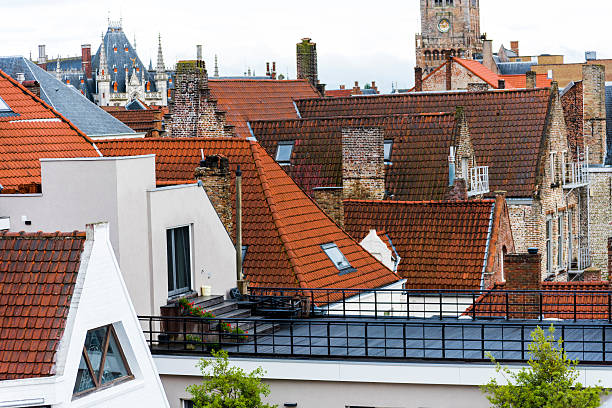 istock Belfry Bell Tower in Bruges 613013280