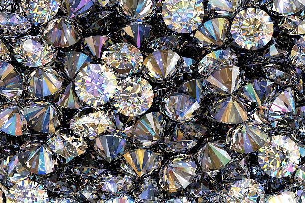 Rendu 3D des diamants - Photo