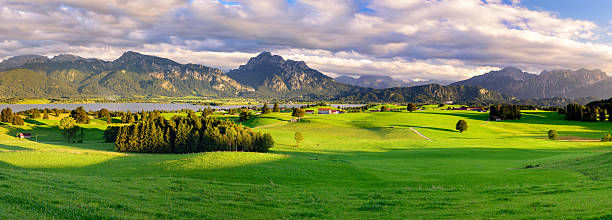 panorama landscape in Bavaria
