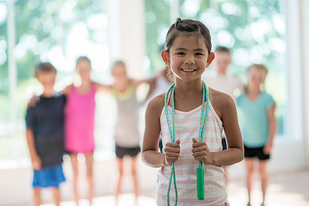 istock Jumping Rope in the Gym 613019884