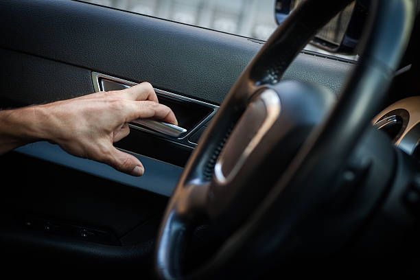 istock Car door opener 613022456