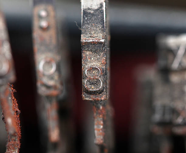 istock closeup of old typewriter buttons 613024190