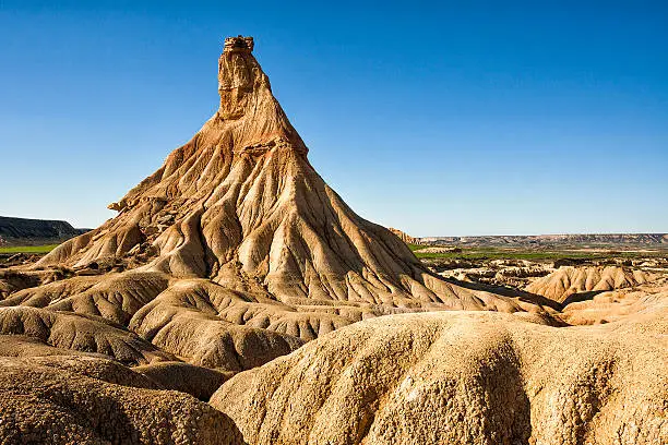 Bardenas Reales natural park in Navara Spain,game of thrones