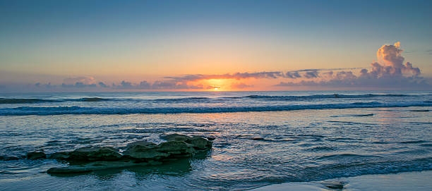 Sunrise on Beach Near St. Augustine