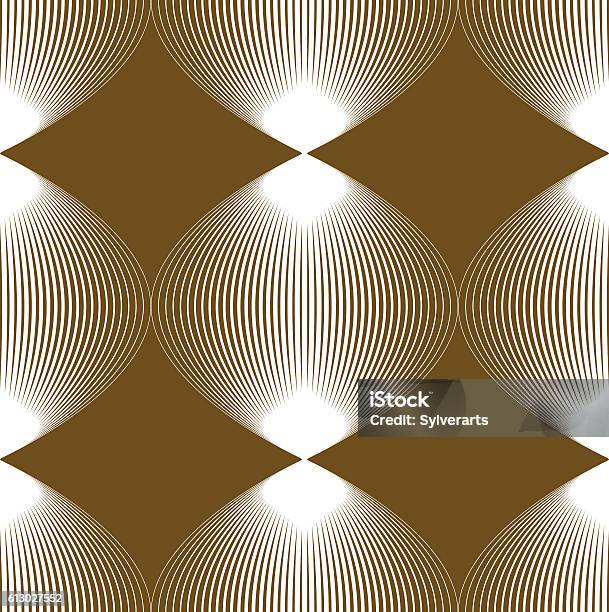 Continuous Vector Pattern With Graphic Lines Decorative Backdrop Stock ...