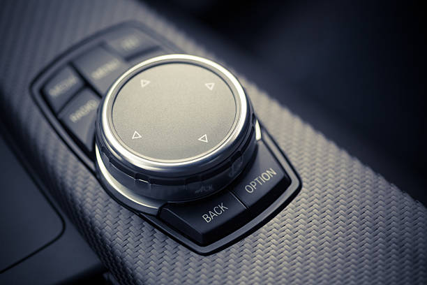 istock Car buttons detail 613030090