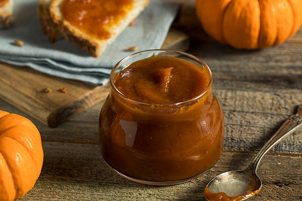 istock Organic Homemade Pumpkin Butter 613036168