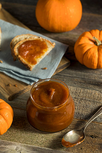 istock Organic Homemade Pumpkin Butter 613036232