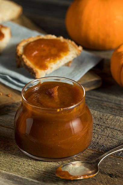 istock Organic Homemade Pumpkin Butter 613036268