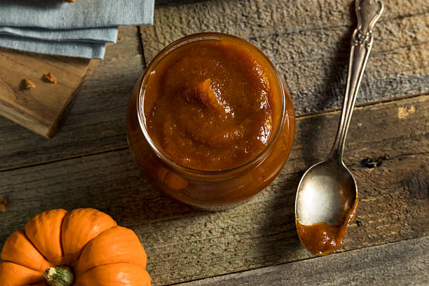 istock Organic Homemade Pumpkin Butter 613036288
