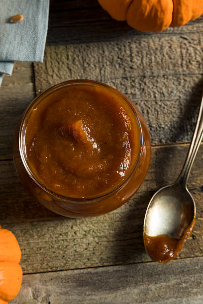 istock Organic Homemade Pumpkin Butter 613036308