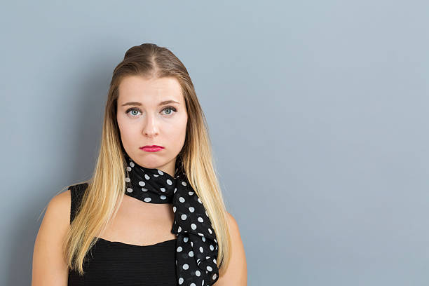 istock Unhappy young woman 613042296