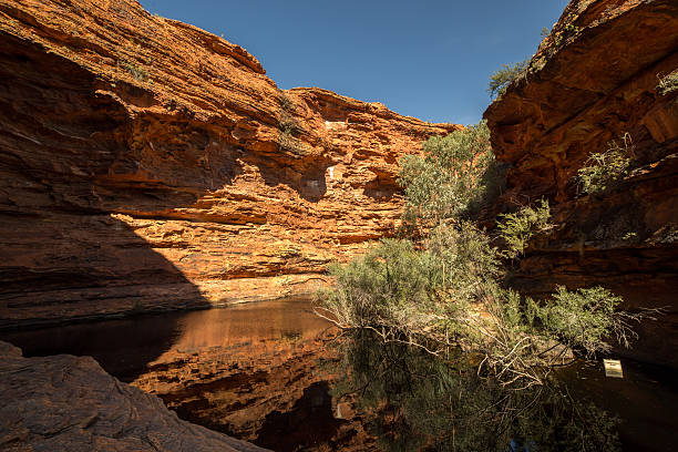 kanion królów, park narodowy watarrka - alice springs australian culture desert kings canyon zdjęcia i obrazy z banku zdjęć