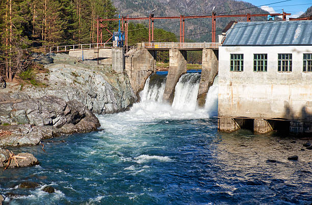 istock Chemal hydroelectric power plant 613045306