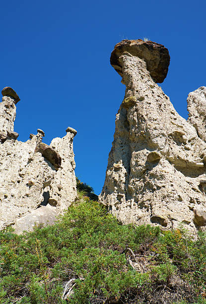 istock Nature phenomenon and nature miracle Stone Mushrooms 613045532