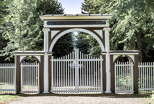 istock The entrance to Gudsager cemetery 613047698
