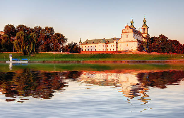 istock Cathedral Na Skalce in Krakow 613050066