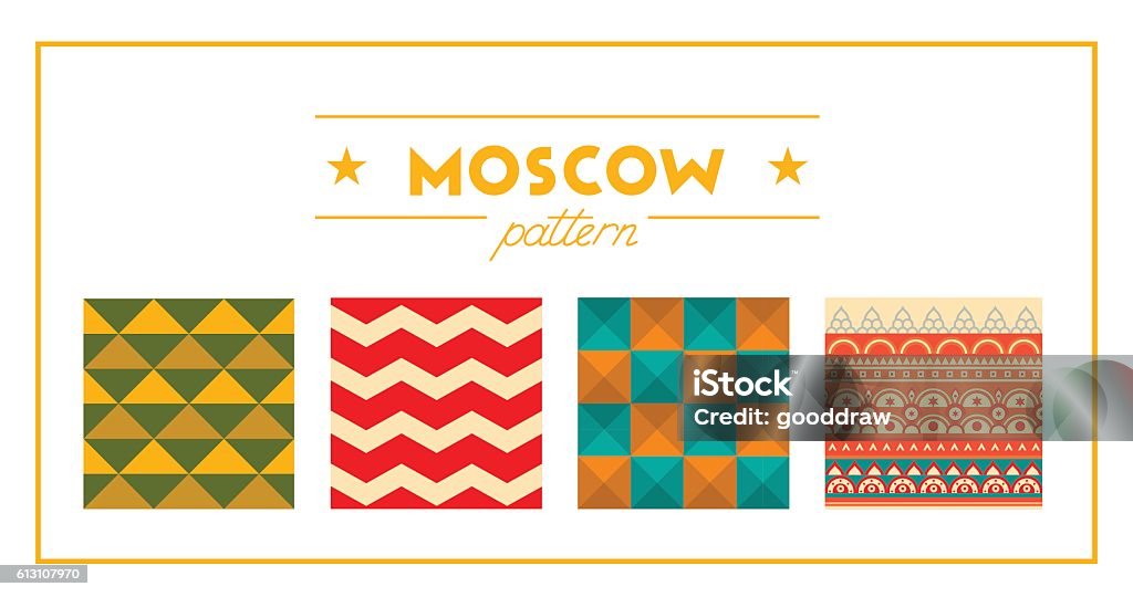 Moscow Pattern Moscow Pattern Stock Illustration - Download Image Now - Architecture ...
