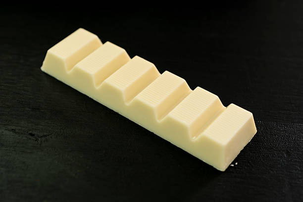 istock Bar of white Chocolate. 613111004