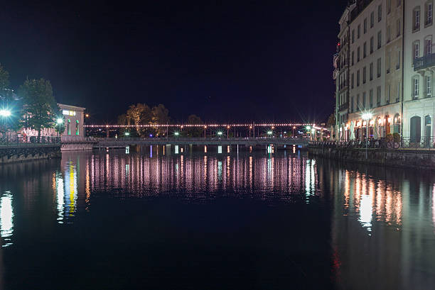 istock Reflections in the Rhone river in Geneva - 1 613133830