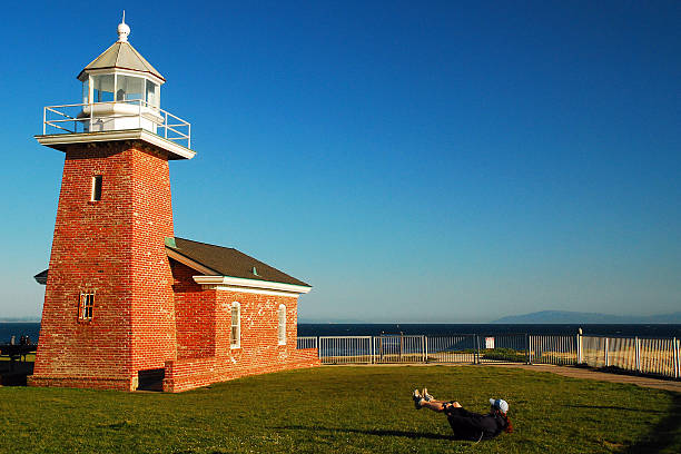 farol memorial abbot - abbott laboratories - fotografias e filmes do acervo