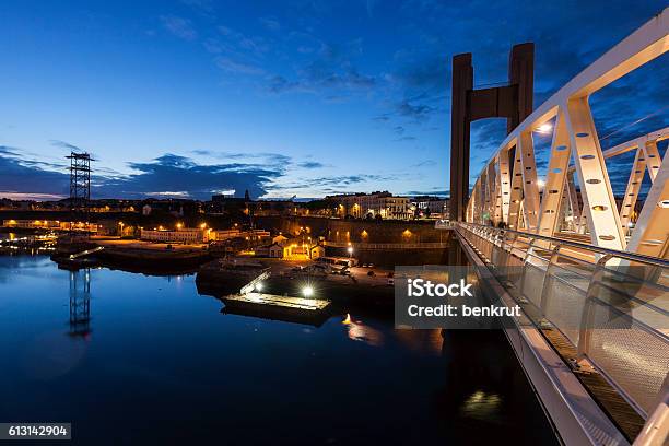 Pont De Recouvrance In Brest Stock Photo - Download Image Now - Brest - Brittany, Harbor, Downtown District