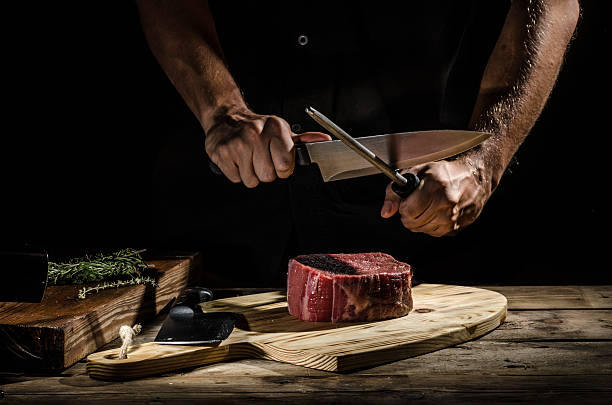 42,200+ Knife Cutting Meat Stock Photos, Pictures & Royalty-Free