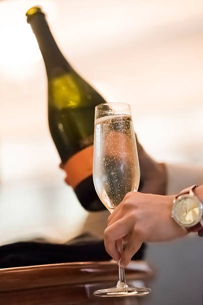 istock Glass of champagne 613210208