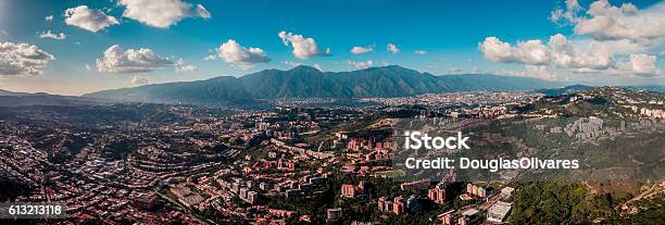 Panoramic View Of The Beautiful Caracas On A Sunny Day Stock Photo - Download Image Now