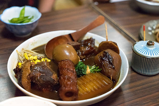 istock Kagoshima-style miso Oden, Japan 613213724