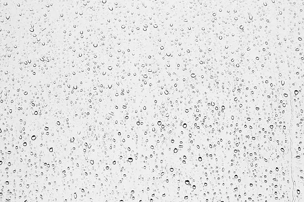 Photo of Water drops on glass.