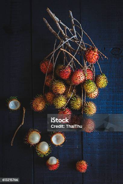 Red Rambutans Stock Photo - Download Image Now - Agriculture, Asia, Backgrounds